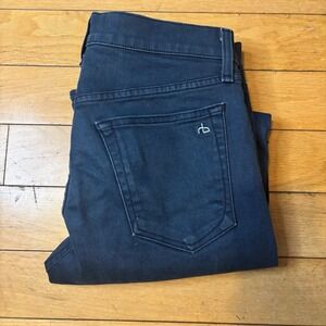 Rag and Bone Fit 2 Size 30x28 Dark Blue Jeans Standard Issue Button Fly